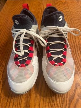 Diadora mens Sneakers - White, Navy & Red